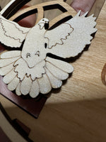 Dove and Cross Memorial Ornament