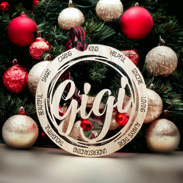 Gigi Christmas Ornament