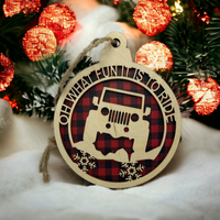 Jeep Christmas Ornament