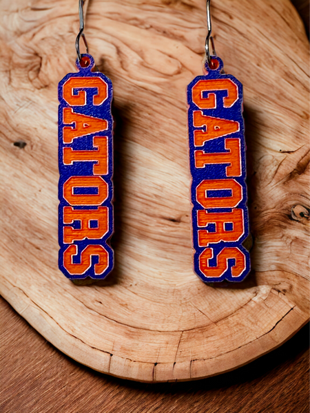 Gator Earrings