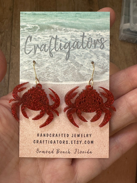 Crab & Sandcrab Earrings