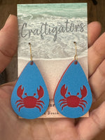 Crab & Sandcrab Earrings