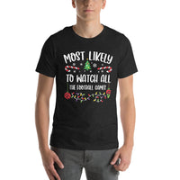 Most Likely to Watch Football - Unisex t-shirt