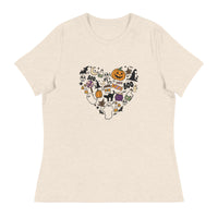 Halloween Heart - Women's Relaxed T-Shirt