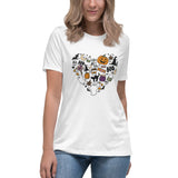 Halloween Heart - Women's Relaxed T-Shirt