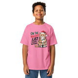 Funny Cat Christmas - Youth classic tee