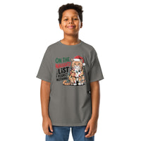 Funny Cat Christmas - Youth classic tee