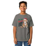 Funny Cat Christmas - Youth classic tee