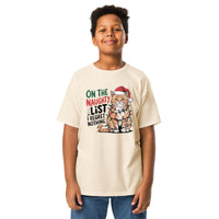 Funny Cat Christmas - Youth classic tee