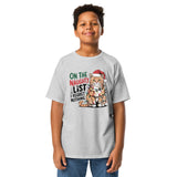 Funny Cat Christmas - Youth classic tee