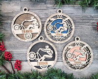 BMX Christmas Ornament