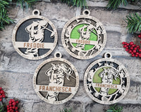 Golf Christmas Ornament