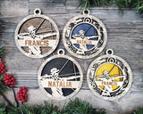 Archery Christmas Ornament