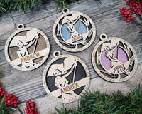 Color Guard Christmas Ornament