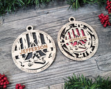 Camping Christmas Ornament