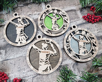 Tennis Christmas Ornament