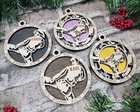 Martial Arts Christmas Ornament