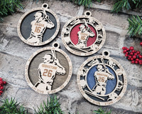 Baseball Christmas Ornament