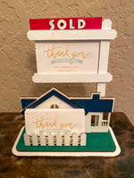 Realtor Business Card Display