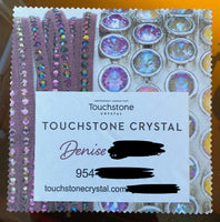 Touchstone Crystal Cleaning Cloth - your info, new logo