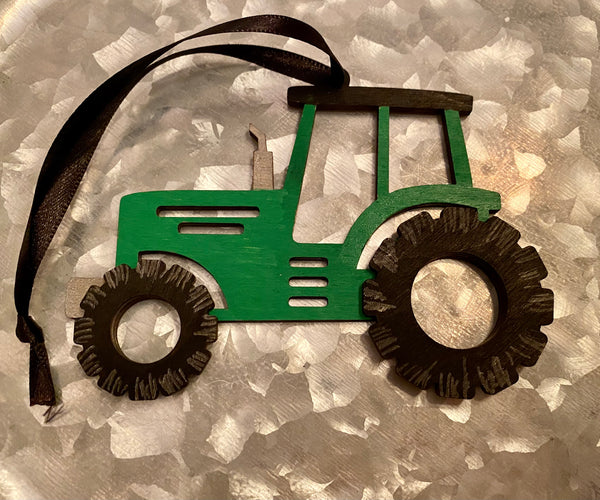 Tractor Farm Ornament